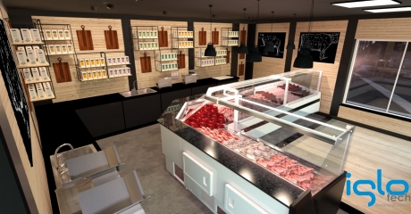 sklep mięsny wizualizacja