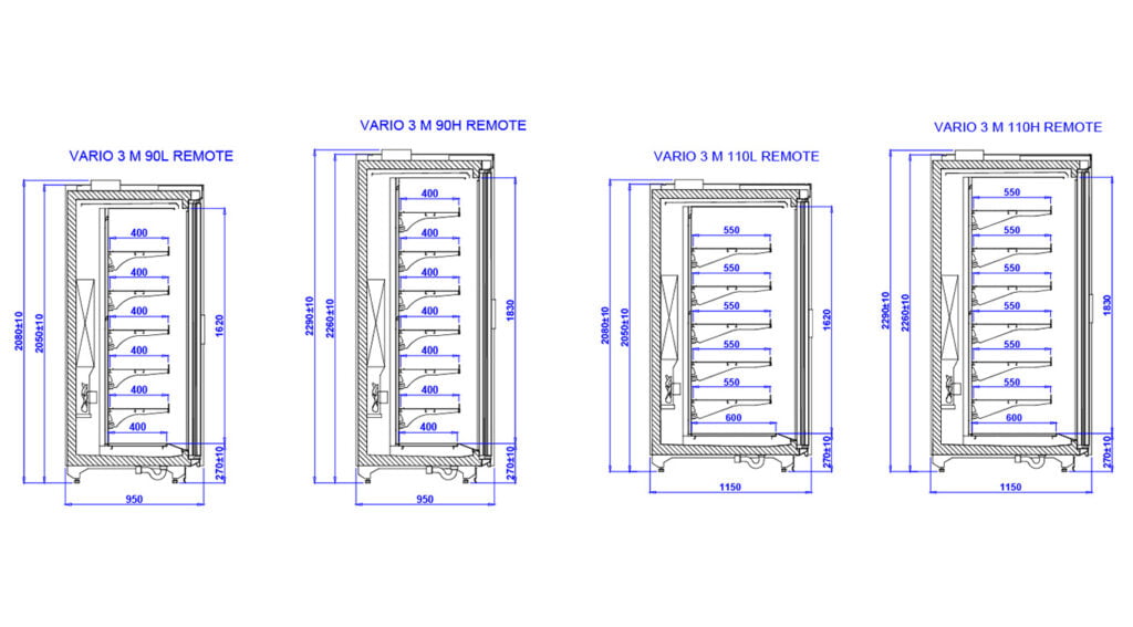 Vario 3m - rysunek techniczny