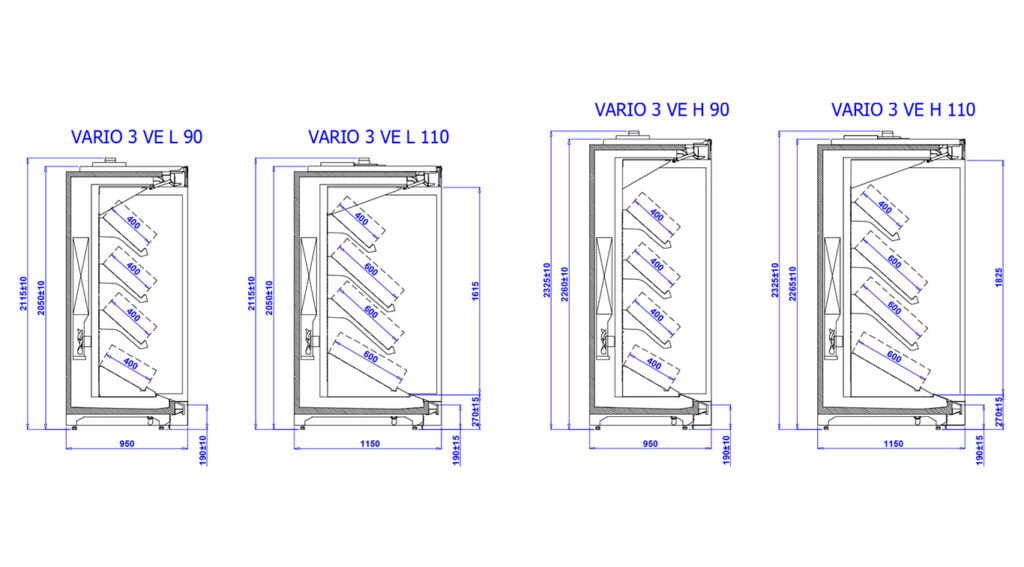 Vario 3ve - rysunek techniczny