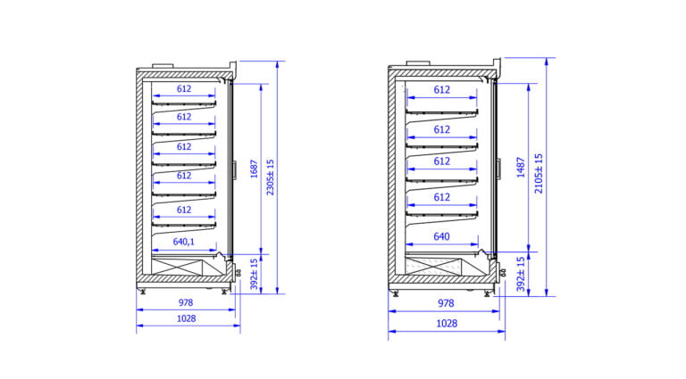 Vario - rysunki techniczne