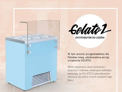 Nowy dystrybutor do lodów GELATO 2